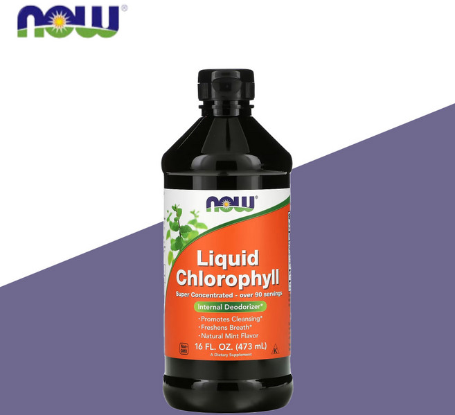 나우푸드 리퀴드 크로로필 엽록소 민트향 민트 473ml 나트륨 구리, 1개