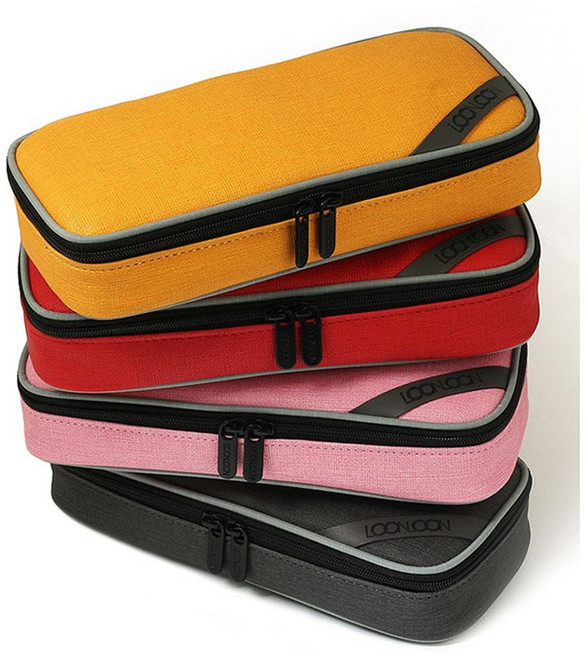 룬룬 667 멜로우 스탠다드 필통, 시크그레이, 1개