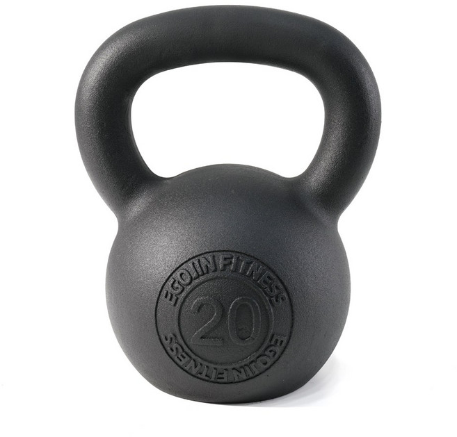 파워 케틀벨 20kg 무쇠 크로스핏 웨이트 근력 운동 홈트 스윙 덤벨 아령 헬스, 단품, 단품