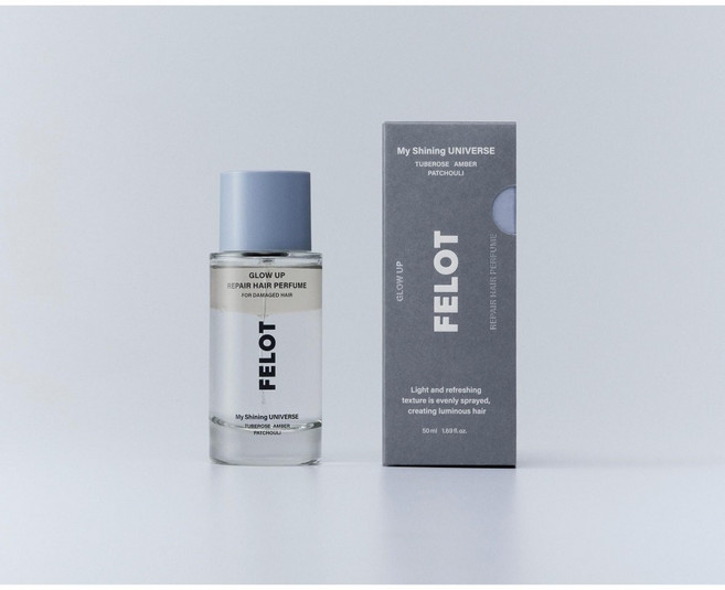 FELOT 光澤修護髮香噴霧 50ml 修護毛躁、增添光澤、持久留香 打造健康亮麗秀髮, 1個