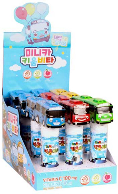 타요 미니카 키움비타(15정) 12P, 15g, 1세트