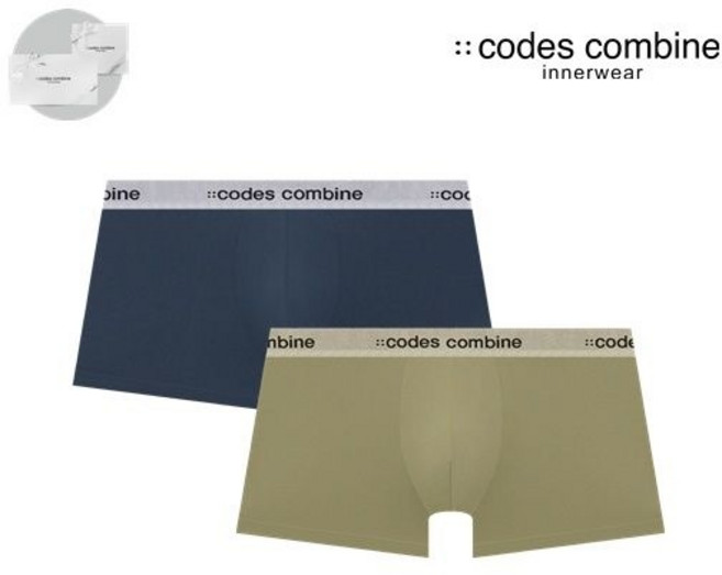 백화점 코데즈컴바인 이너웨어 정품 [선물포장]베이직남성드로즈2종세트CEMDR961KHBG 새학기 선물용