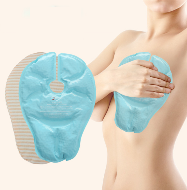 콜콜러브 가슴찜질팩 마사지 냉온 산모용 출산 선물, 1개, 젤 비드