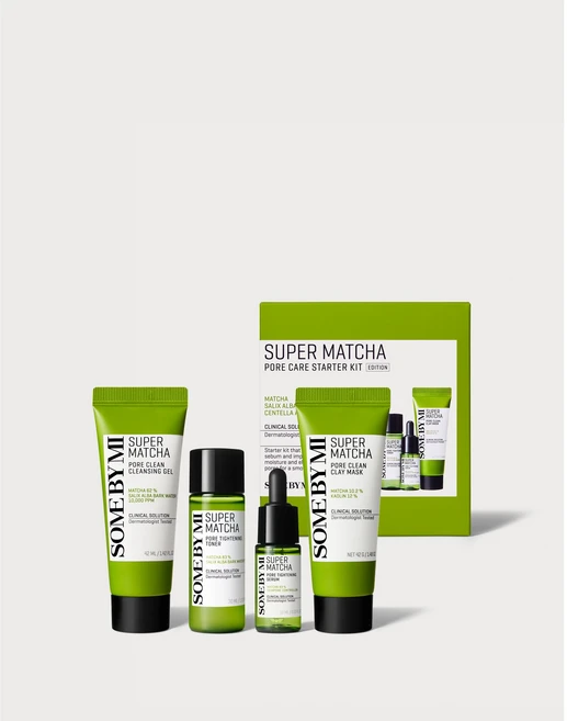 썸바이미 수퍼 말차 포어 케어 스타터 키트 4종, 1개 - 쿠팡