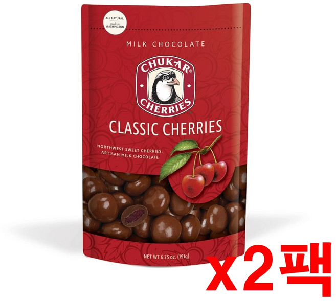워싱턴 츄카 체리초콜릿 클래식체리(191g)