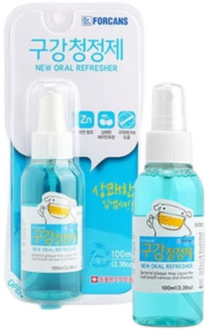 강아지 입냄새 구강청결제 구강관리용 100ml 2개