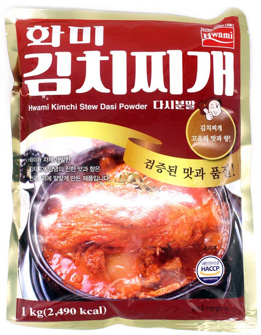 화미 김치찌개다시, 1kg, 2개