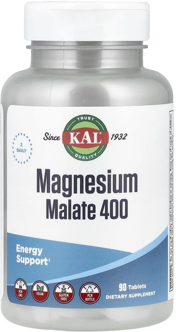 헁복하고 건강하세요 KAL 마그네슘 말레이트 400 90정 늘 챙기셔야합니다 - 쿠팡