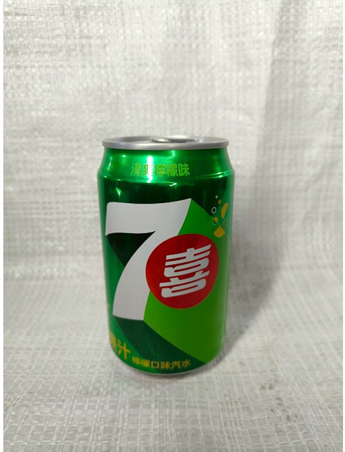 七喜 檸檬口味汽水 330毫升, 48個, 330ml