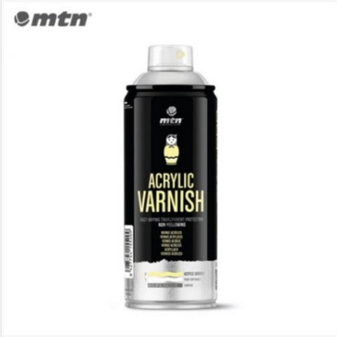 MTN PRO 몬타나 아크릴 바니쉬스프레이 400ml 1개, 무광, 무광