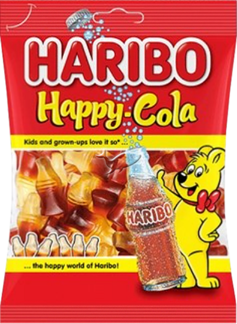 하리보 해피콜라 젤리, 80g, 15개
