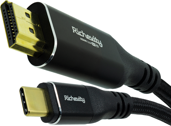 리체비티 4K 60Hz USB C to HDMI 2.0 미러링 케이블, 3m, 1개