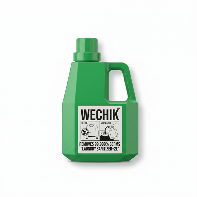 위칙 섬유 살균 소독 섬유유연제 더 깨끗한 위생 빨래 2L, 1개