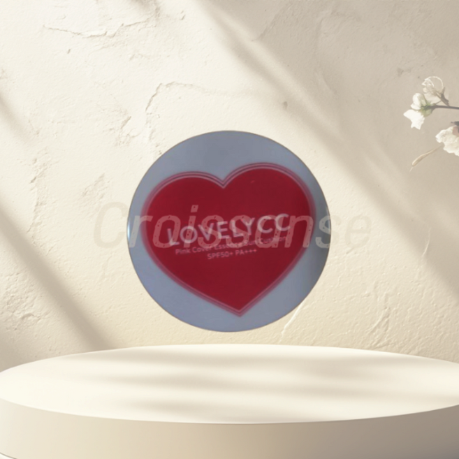 러블리씨씨 핑크 톤업 커버 에센스 선쿠션 21호, 러블리씨씨 핑크 톤업 커버 에센스 선쿠션 21호 15g, 15g, 1개