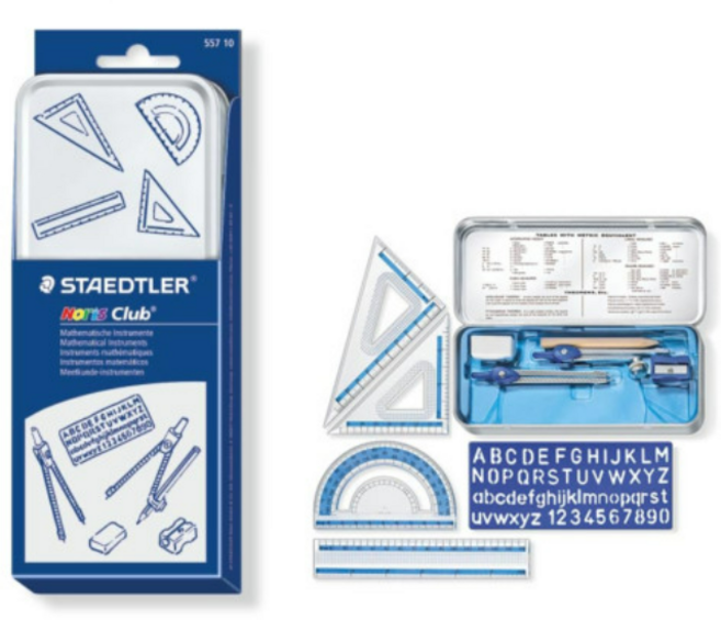스테들러 노리스클럽 수학교구 세트, 청색, 1세트