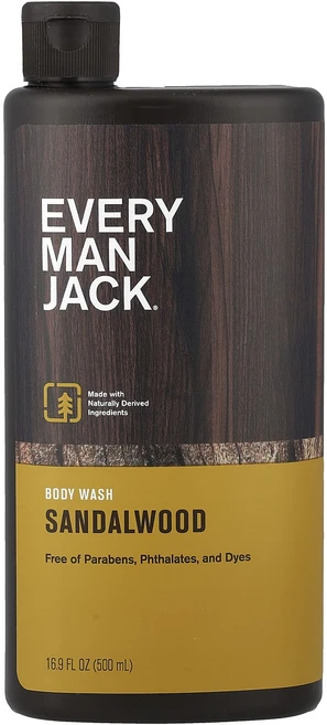 특별한효과 Every Man Jack 바디 워시 샌들우드 500ml(16.9fl oz) 곧일시품절됩니다, EveryManJack바디워시샌들우드500ml169fl - 쿠팡