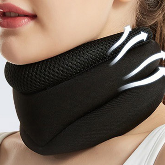 슬로우케어 경추 목지지대 찍찍이압력조절, 1개