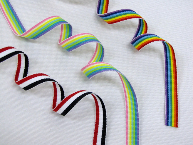 폴리끈 마스크 스트랩끈 (5마1세트), 파스텔무지개, 1개