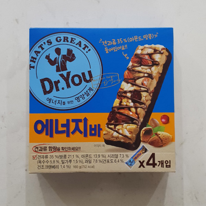 오리온 닥터유 에너지바, 40g, 24개