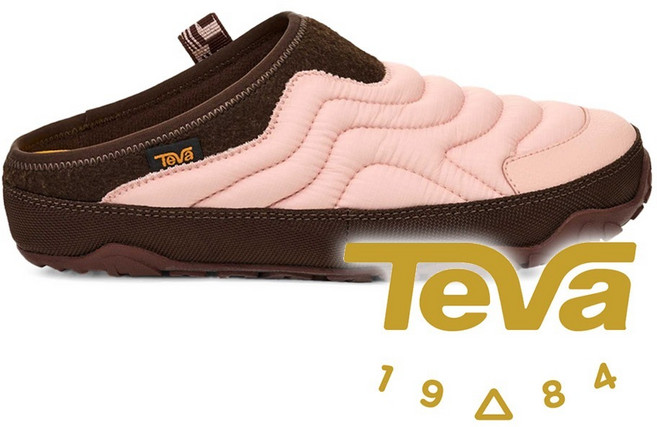 TEVA ReEmber Terrain 中性保暖休閒拖鞋 玫瑰煙燻 1129582, 8