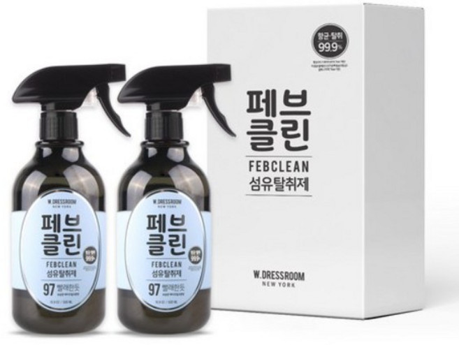 더블유드레스룸 페브클린 섬유탈취제 본품, 500ml, 3개