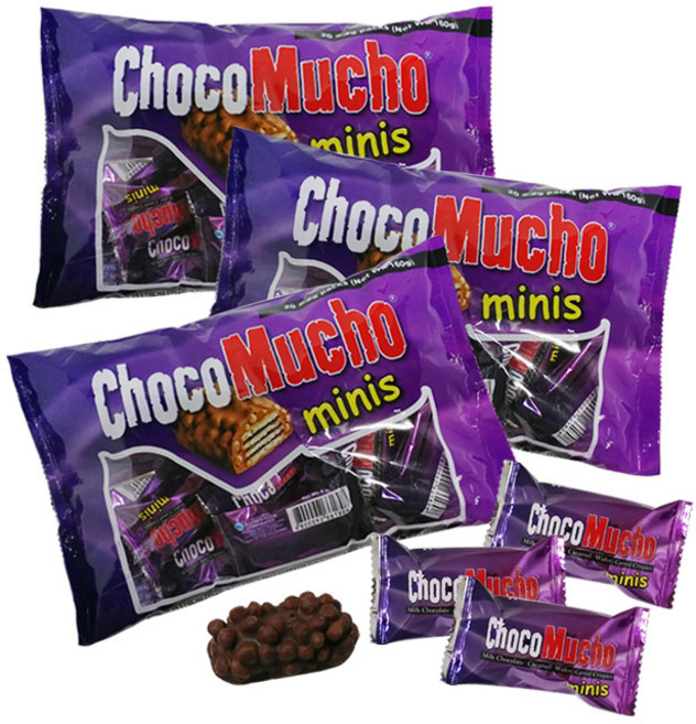 초코무초 미니 초콜릿바 한입사이즈 160g, 8g, 100개