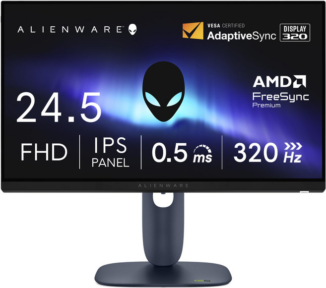 [Amazon 한정] Dell AW2525HM-A 24.5인치 Alienware FHD IPS 게이밍 HDMI2 DP1.4 sRGB99% 0.5ms