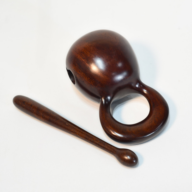 3치 수제 옻칠 목탁(약 9.5cm) 명상 수행용 기도용, 1개, 3치 옻칠 목탁(약9.5cm)