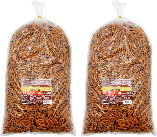 서울제과 김맛스낵, 2개, 2.1kg