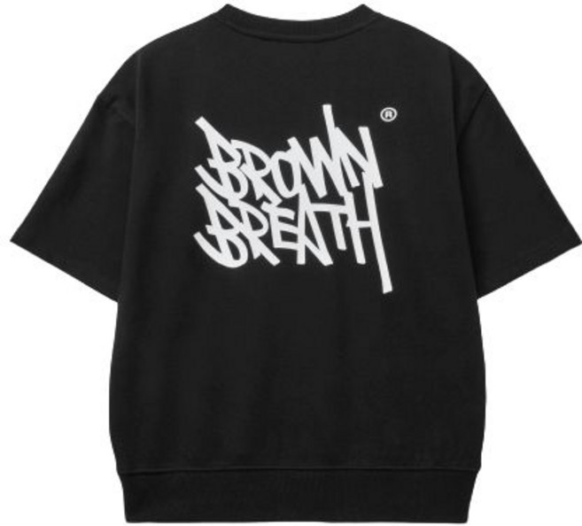 국내매장판 브라운브레스 키즈 반팔티 KIDS TAG COTTON MTM TEE - BLACK KLMMST002BK 395308