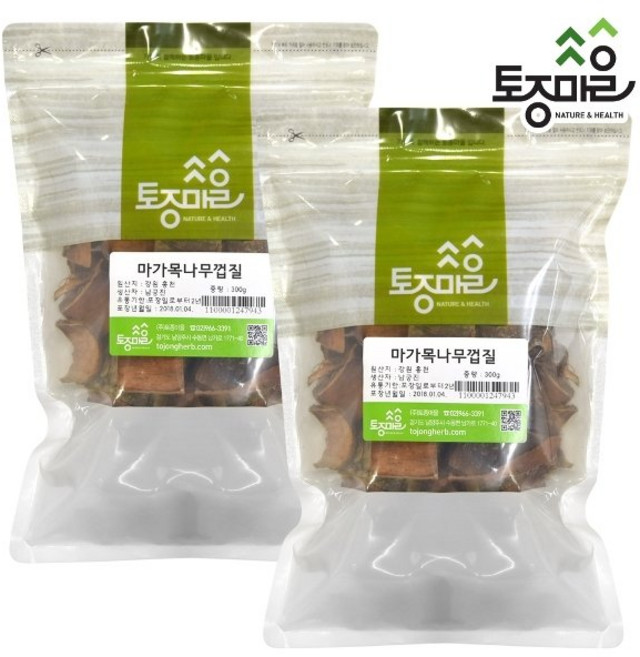 토종마을 [토종마을]국산 마가목나무껍질 300g X 2개