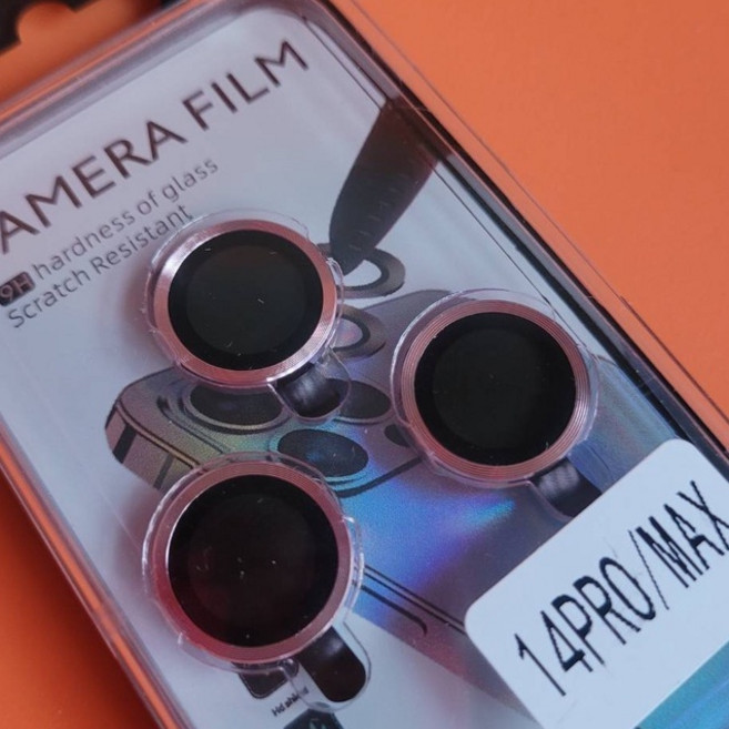 新款 鏡頭膜 合金玻璃保護貼, CD-紋粉(單顆),12/12pro/12mini, 1個