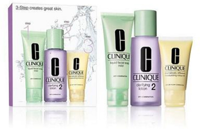 클리니크 스킨타2 스타터키트 Clinique Skin Type 2 Starter Kit, 1개