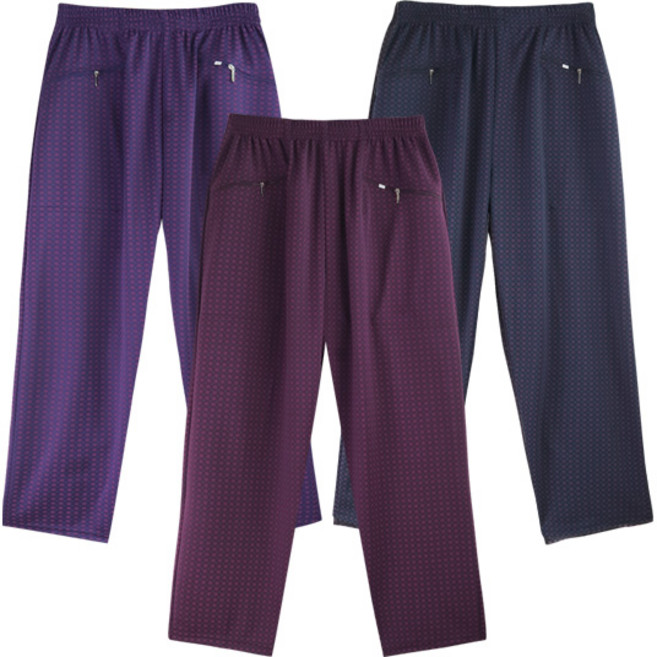 국산 빅사이즈 할머니바지 주머니 몸빼 고무줄 요양원 외출복