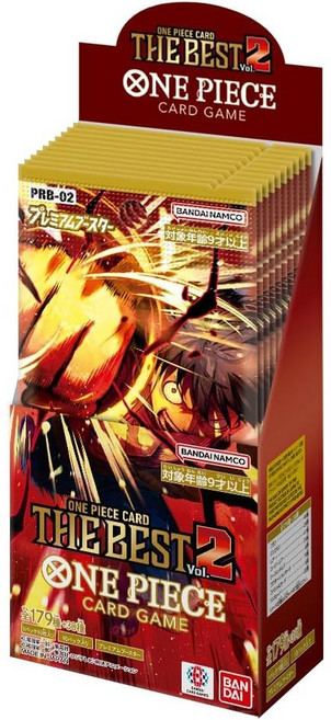 원피스 카드PRB02프리미엄 부스터 1박스(10팩)+Promo 1팩