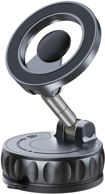 NEXT EDGE 무한흡착 맥세이프 차량용 핸드폰 거치대, 블랙, 1개