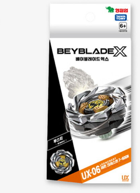 [영실업] T UX-06 [부스터] 레온 크레스트7-60GN 배틀팽이, 1개, 상세 설명 참조