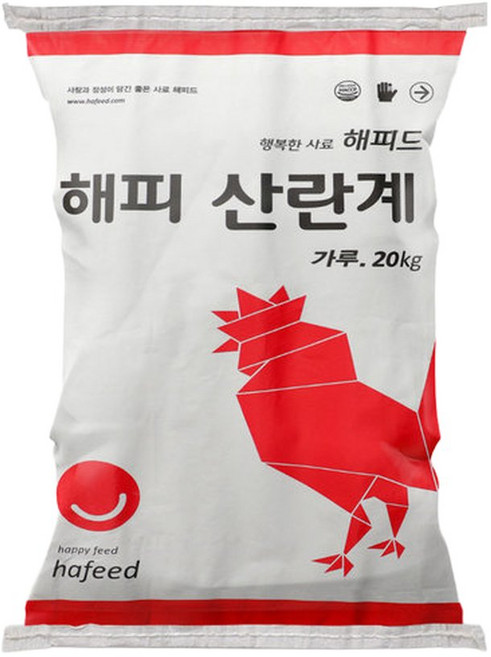 해피산란 20kg 닭사료 산란사료 닭모이 계란, 1개