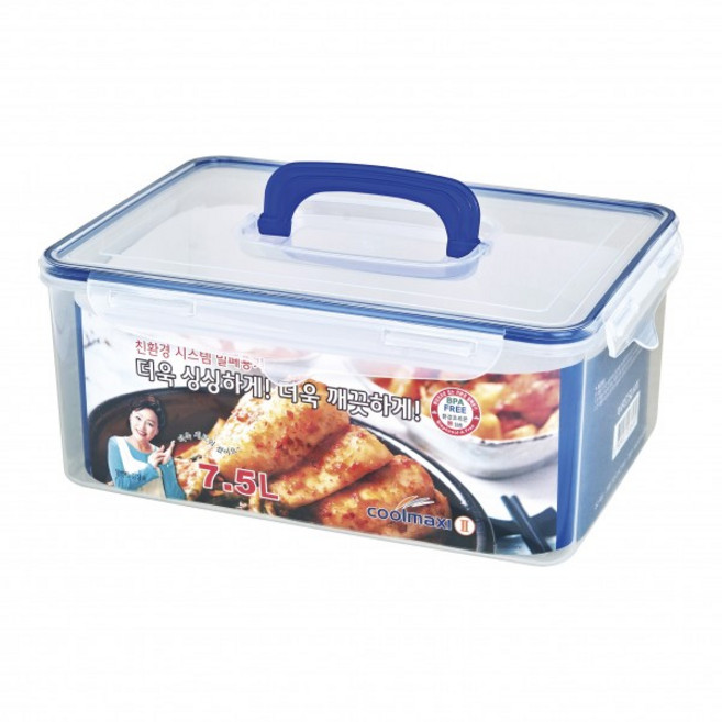 이지필림 쿨맥시2 밀폐용기 직사각 60호 7.5L, 본상품선택, 1개