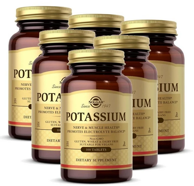 솔가 칼륨, 6개, 100정 - 쿠팡