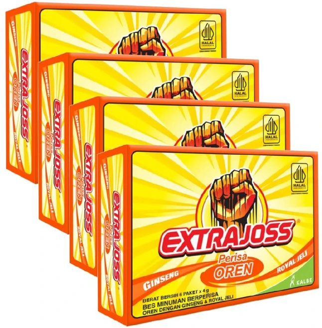 Extra Joss Oren 엑스트라조스 오렌지 에너지 드링크 파우더, 24개, 4g - 쿠팡