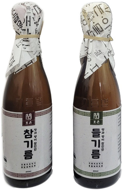 [호은] 참기름&들기름 300ml, 참기름, 1개