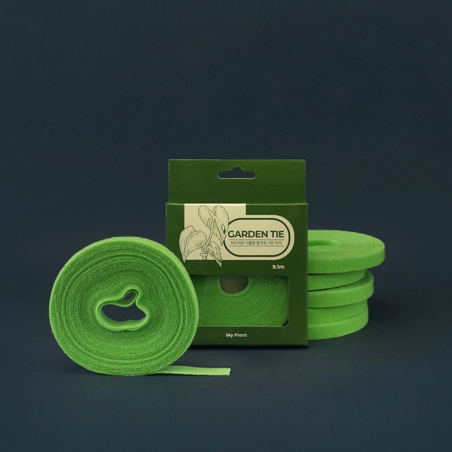 마이플랜트 벨크로 가든타이, 9.1M, 1개