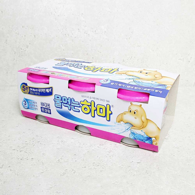 물먹는 하마 옷장용 3P jmc515RI