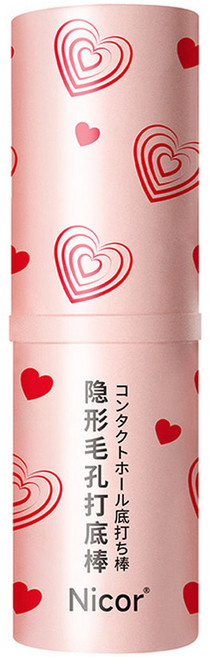 모공 프라이머 모이스처라이징 페이셜 스틱 않는 부드러운 보이지 컨실러 브라이트닝 모공 매트 여드름 마크 파운데이션 페이셜 프라임 커버, 8g, 1개