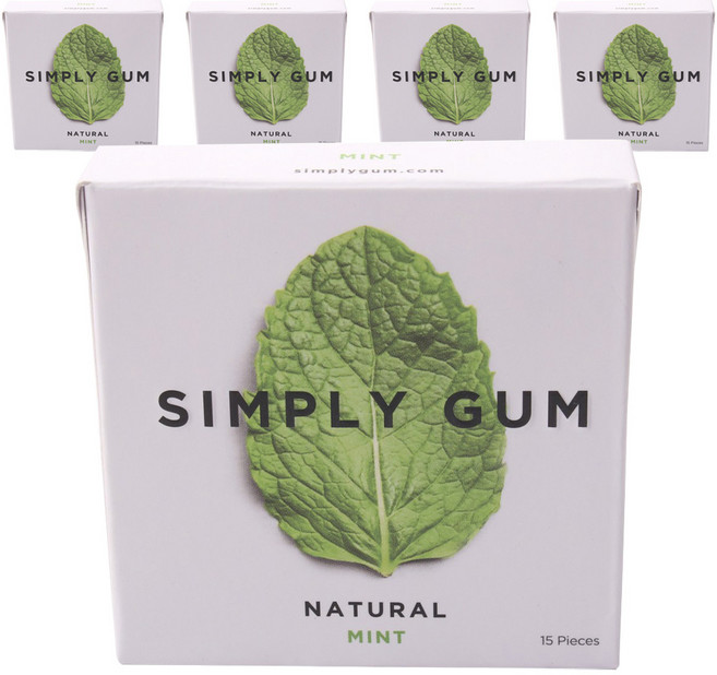 심플리껌 내추럴 민트 15개입, 5개