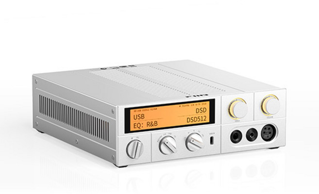 FIIO K17 피오 k17 /소리샵정품 / DAC AMP / 거치형 헤드폰 DAC AMP 스트리밍 블루투스, 실버