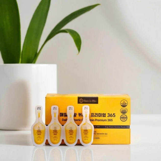 건강기능식품 매일 강황 나노 커큐민 프리미엄 365 1박스 nano curcumin, 96g - 쿠팡