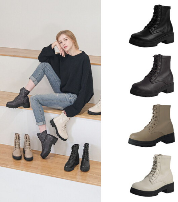 올리 말랑 워커 부츠 6cm