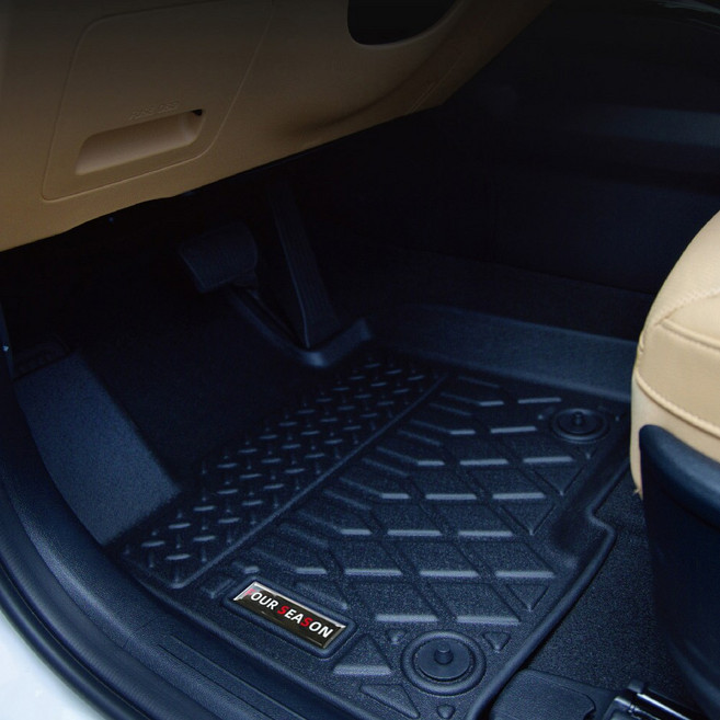 홍카이브 TPE 3D 카매트 1+2열 풀세트 전차종, 렉스턴 스포츠 쿨맨 2018~, 하이브리드